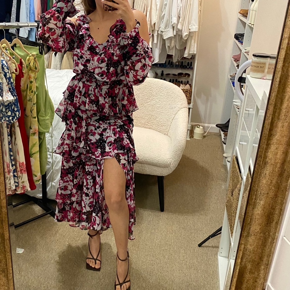 {SOLD} MISA Los Angeles maxi dress